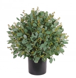 Kunstplant Eucalyptusbol Ø 60cm H. 50cm UVsafe